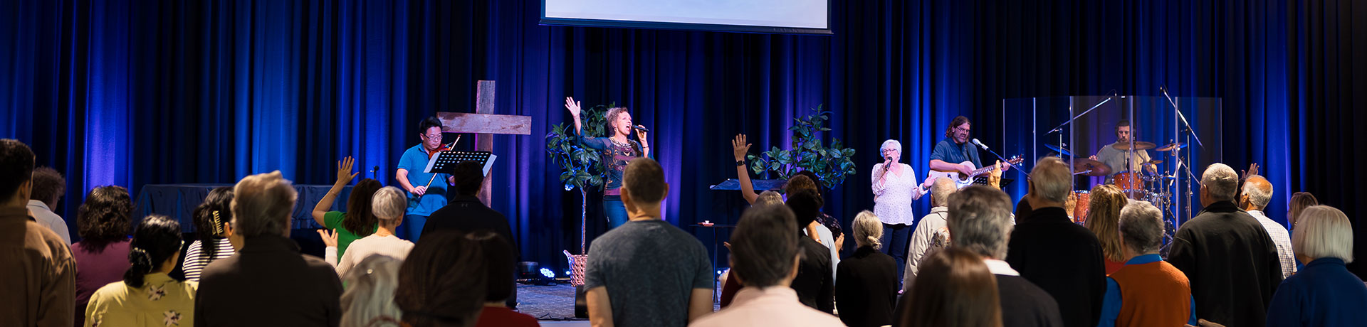 Musical performance at Sunday Service